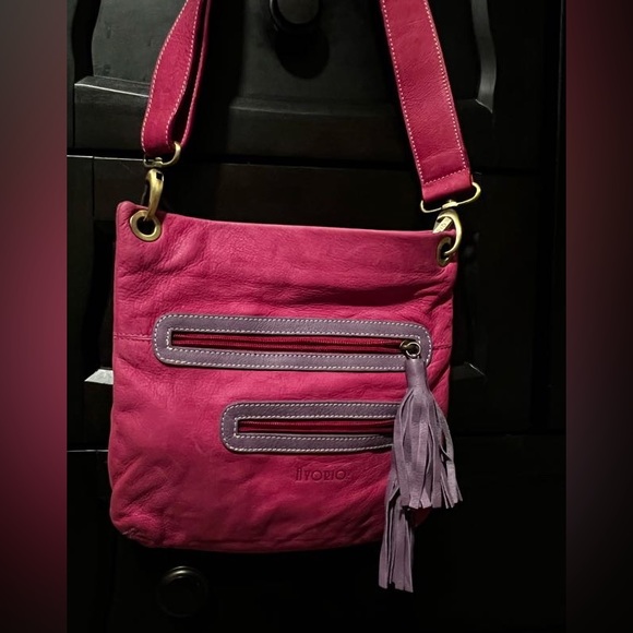 Avorio pink crossbody bag - Picture 2 of 7